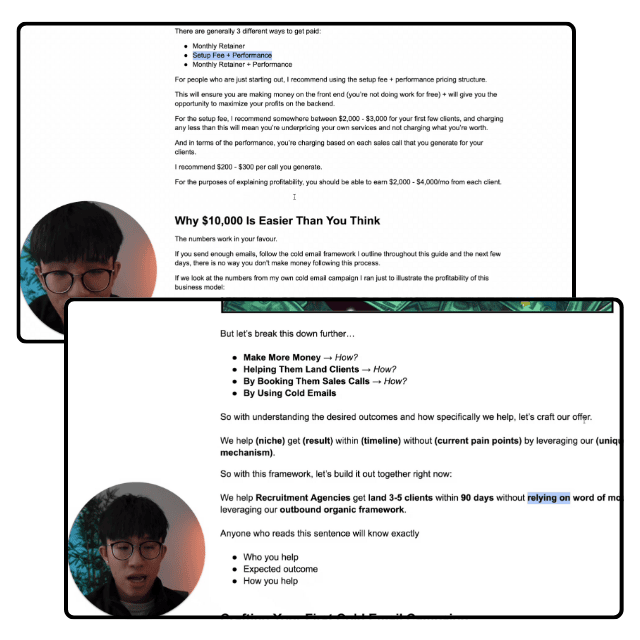 Templates and frameworks
